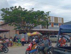 Bupati Sorong Janji Aspal Jalan Menuju Pasar Pujasera, Ultimatum Pedagangan Pasar Warmon Pindah