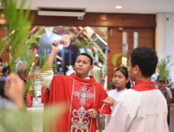 Minggu Palma Paroki Arnoldus Janssen Sorong